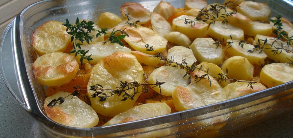 Pieczone ziemniaki z dynią w marynacie (autor: cukiereczek13 ...
