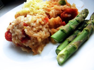 Warzywna potrawka z ryżem