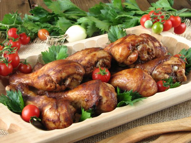 Przepis  pałki z kurczaka w marynacie barbecue przepis