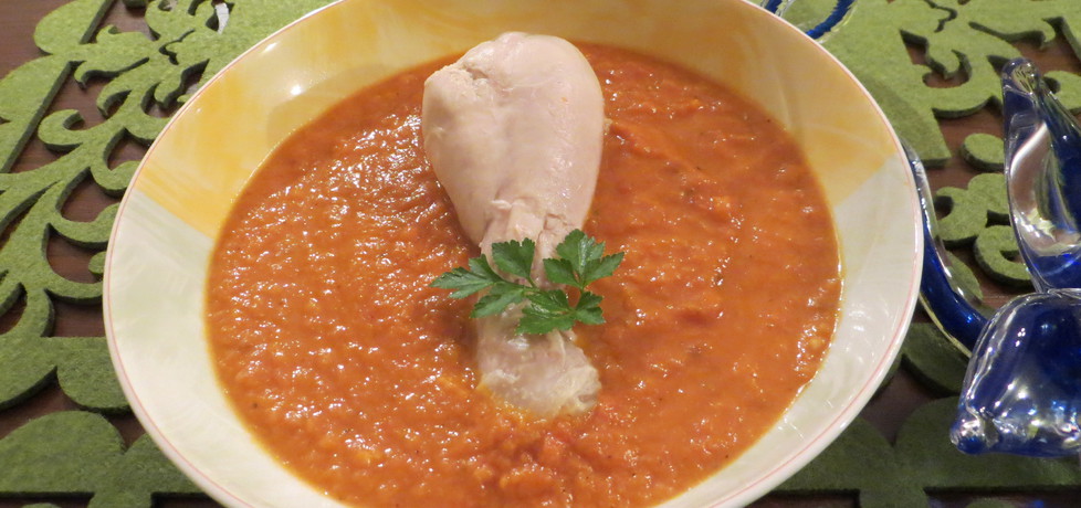 Zupa krem z suszonych pomidorów (autor: koral)
