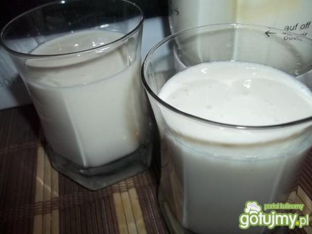 Przepis  koktajl mleczno-jogurtowy przepis