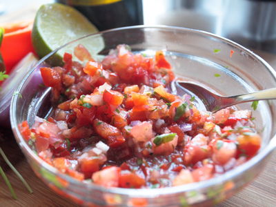 Warzywna salsa do mięs