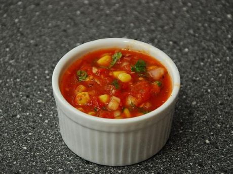 Przepis  ostra salsa z pomidorów przepis