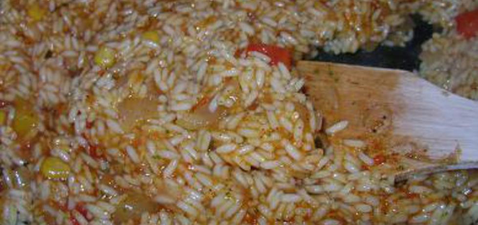 Ryż gotowany z sosem słodko kwaśnym (autor: basiulka20088 ...