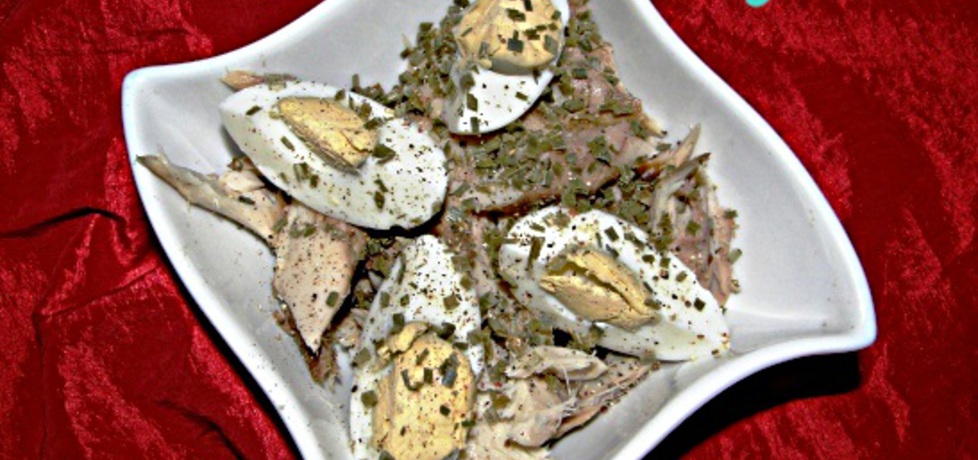 Sałatka z ryby wędzonej i jajka (autor: js28)
