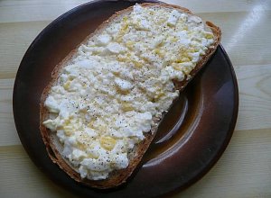 Pasta jajeczna  prosty przepis i składniki