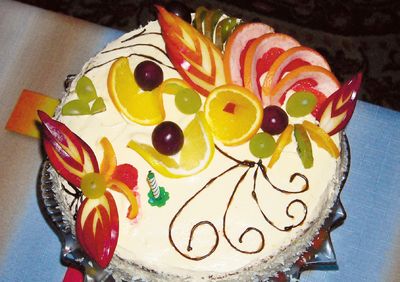 Pyszny tort urodzinowy