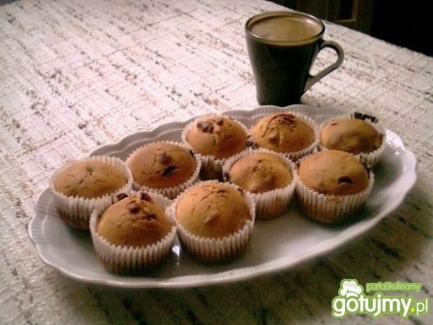 Przepis  muffinki z czekoladą 5 przepis