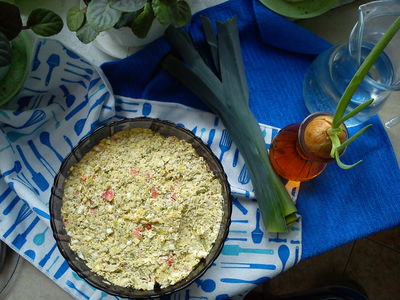 Sałatka z brokułem, brukselką i papryką