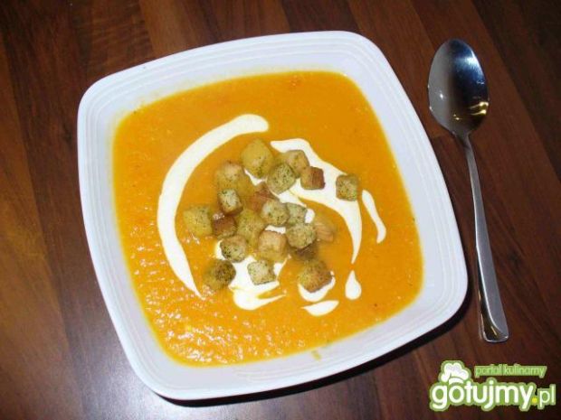 Przepis  zupa krem z pomarańczy przepis