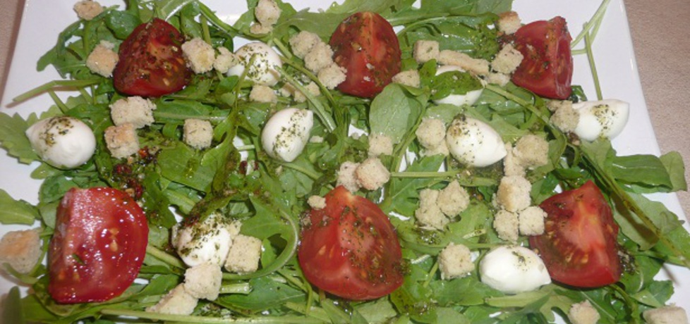 Sałatka z rukoli i mozzarelli (autor: aginaa)