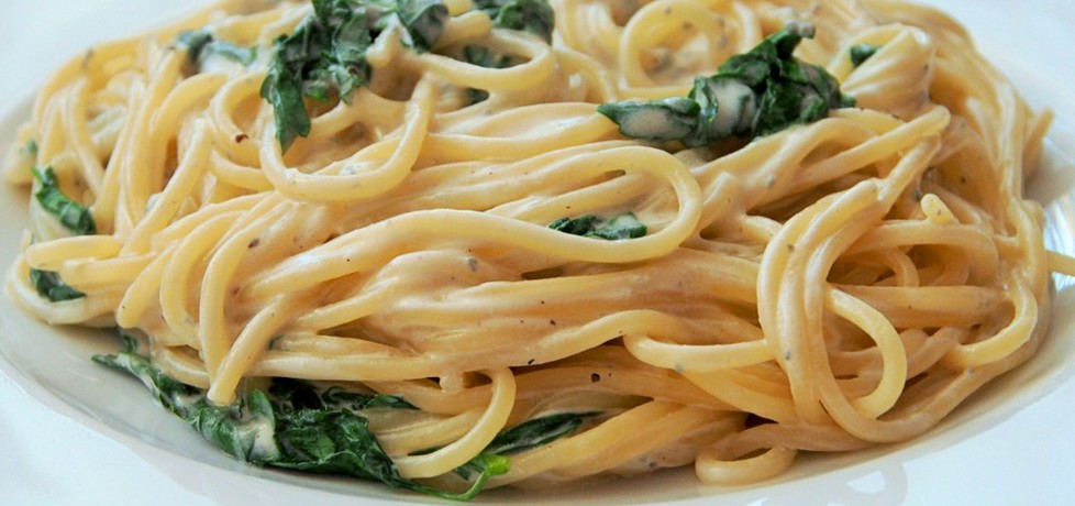 Spaghetti z sosem gorgonzola (autor: futka)