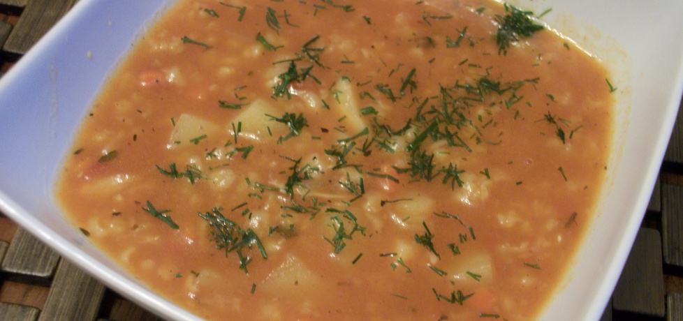 Zupa pomidorowa z ryżem zub3r'a (autor: adamzub3r ...