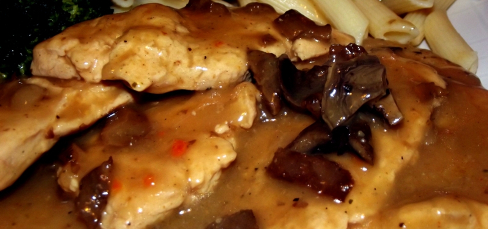 Filet z kurczaka w sosie borowikowym (autor: martafwkuchni ...