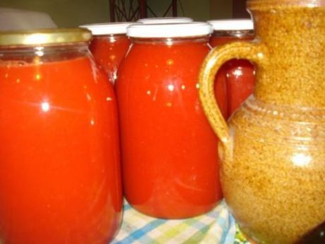 Przepis  sok pomidorowy- na zimę przepis