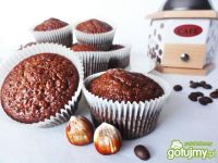 Przepis  muffiny czekoladowe z orzechami przepis