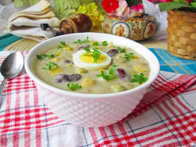Zupa krem ziemniaczano – soczewicowa z warzywami ...