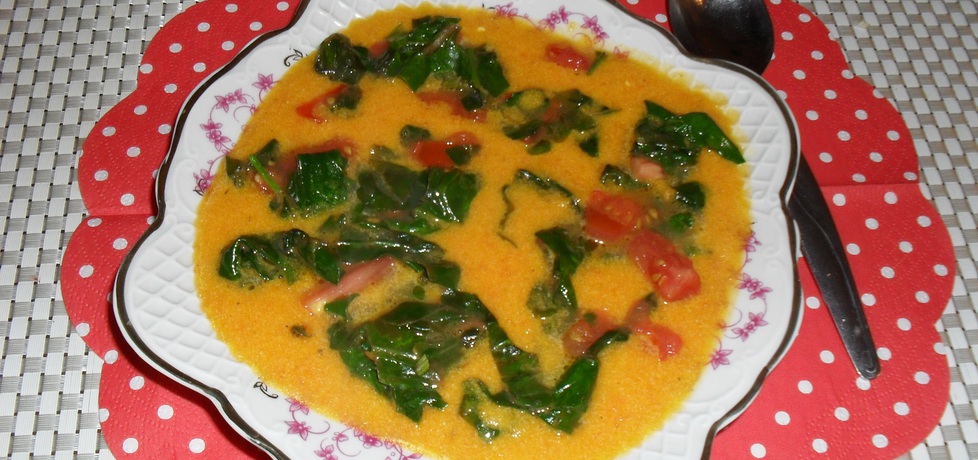 Zupa z dyni ze szpinakiem (autor: urszula-swieca)