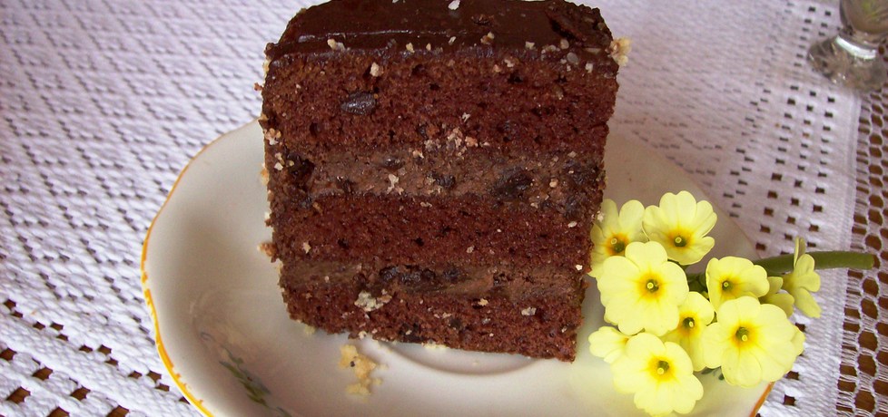 Ciasto czekoladowe ze śliwkami (autor: agnieszka8725 ...
