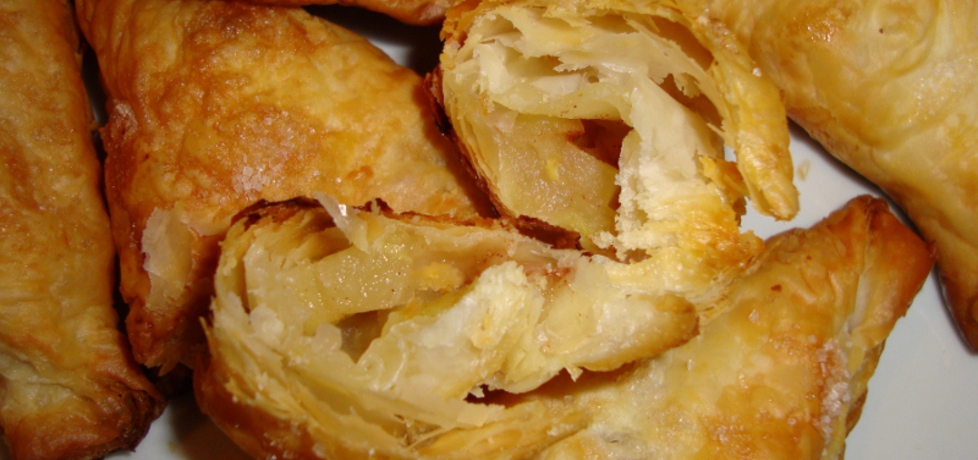 Ciastka francuskie nadziewane jabłkami z cynamonem (autor: bami ...