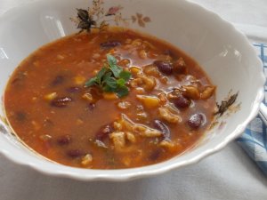 Chili con carne, czyli duszona wołowina z czerwoną fasolą