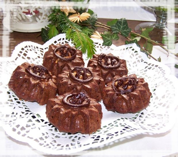 Przepis  piernikowe muffiny świąteczne przepis