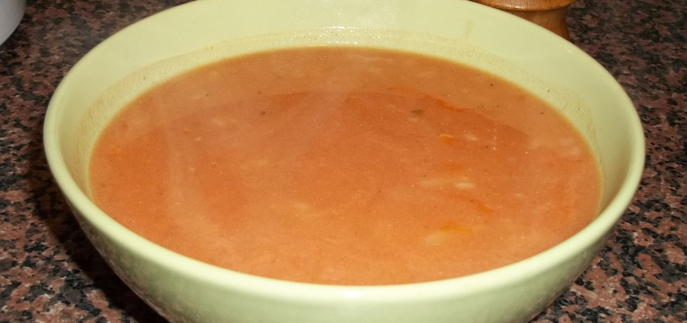 Zupa pomidorowa na soku z pomidorów (autor: dabrowianka ...