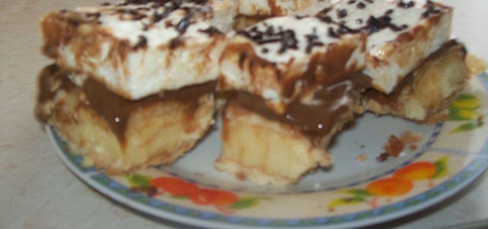 Ciasto z masą krówkową o smaku czekoladowym (autor: madi356 ...