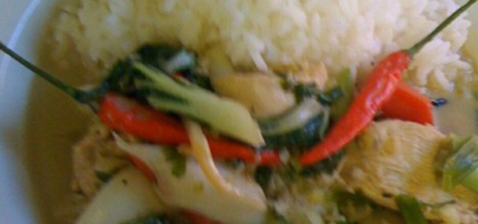 Kurczak w zielonym curry po tajsku (autor: christopher ...