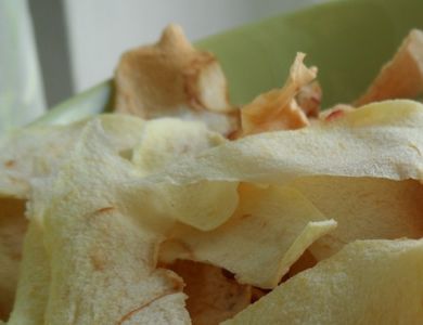 Chipsy z jabłek