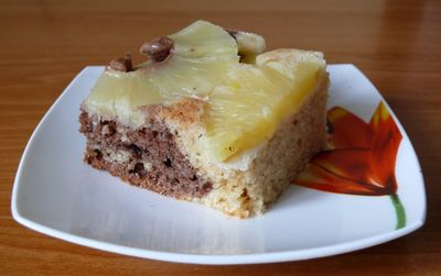 Ciasto kręcone z ananasem