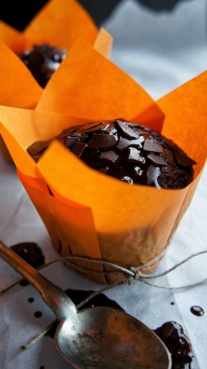 Muffiny czekoladowo-bananowe  prosty przepis i składniki