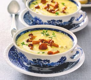 Zupa z kurkami  prosty przepis i składniki