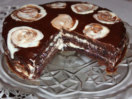 Ciasto czekoladowo-porzeczkowe (ciasta i desery)