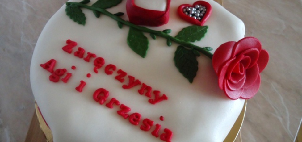 Tort zaręczynowy dla znajomych (autor: ilka86)