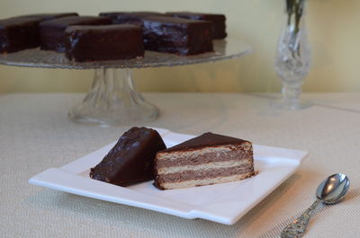 Serowe ciastka w czekoladzie