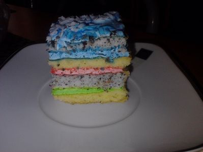 Kolorowe ciasto