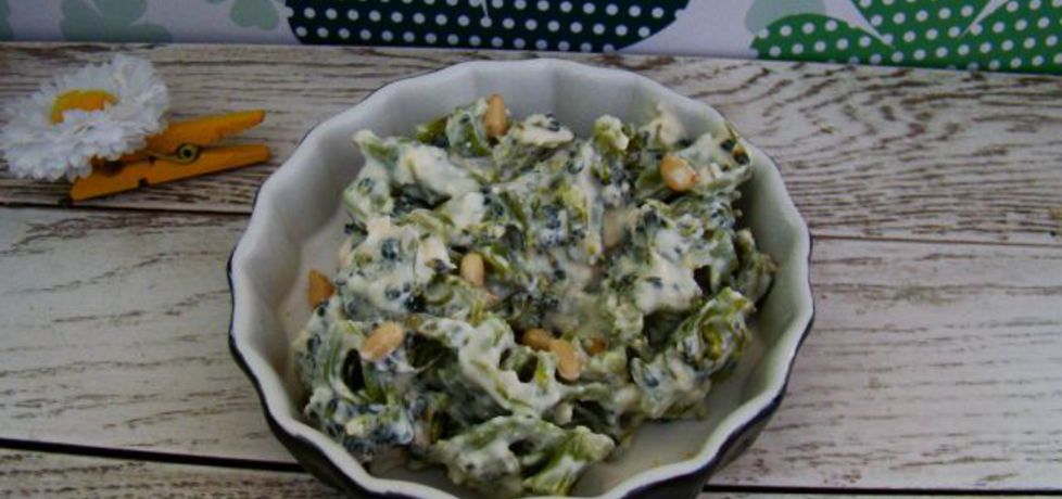 Sałatka brokułowa z sosem serowym (autor: iwa643 ...