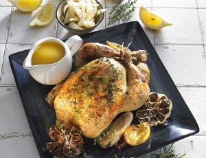 Kurczak czosnkowo-cytrynowy  prosty przepis i składniki