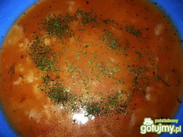 Przepis na: zupa pomidorowa z ryżem :gotujmy.pl