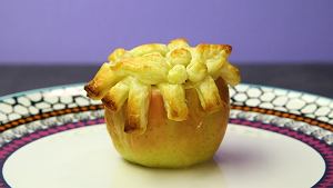 Jabłko z musli  prosty przepis i składniki