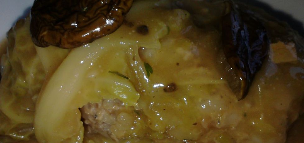Gołąbki w sosie grzybowym (autor: pietruszka)