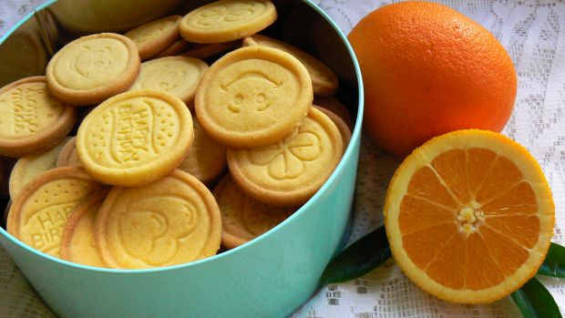 Przepis  ciasteczka pomarańczowe przepis