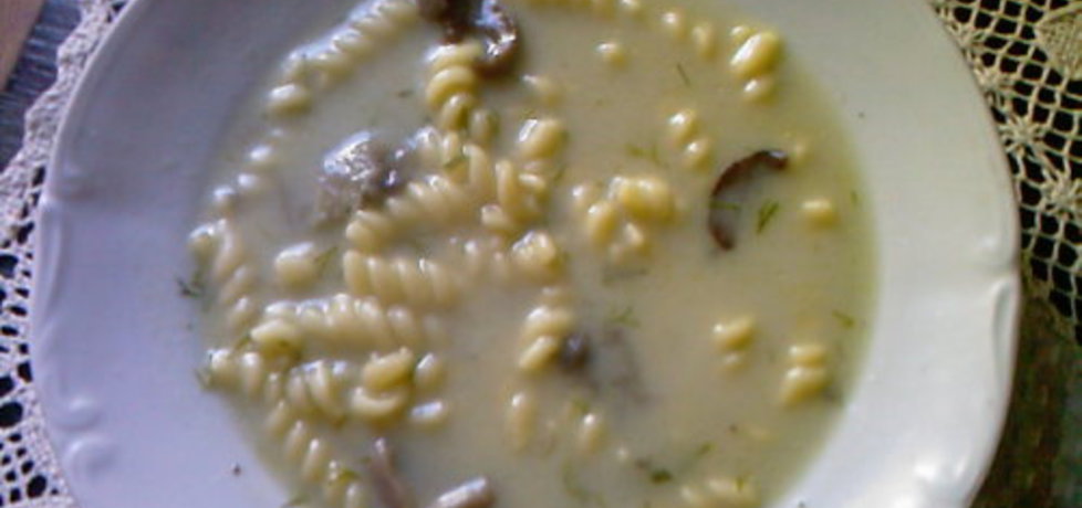 Zupa grzybowa z makaronem (autor: grazyna13)