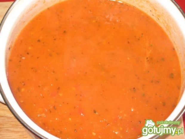 Przepis  sos ze świeżych pomidorów na rosole przepis