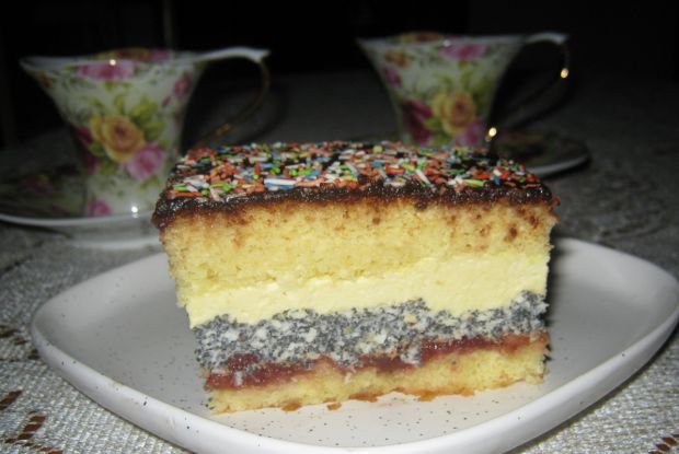 Ciasto biszkoptowe z kremem  ciasta