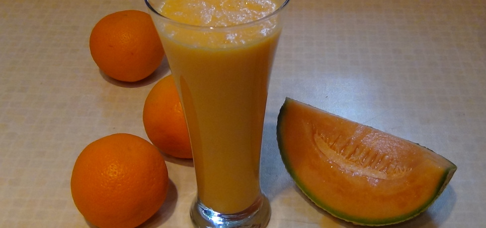 Koktajl z melona i pomarańczy (autor: aga20)