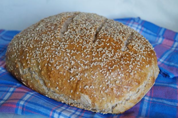Przepis  chleb drożdżowy z płatkami i ziarnami przepis