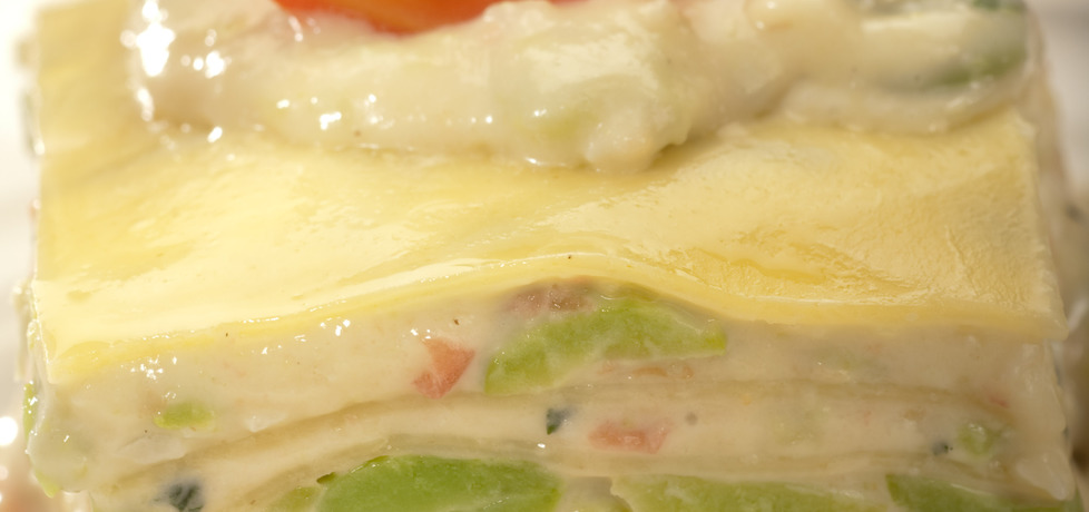 Lasagne z bobem, serem taleggio i bazylią (autor: doradca