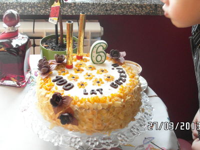 Tort urodzinowy dla grzesia